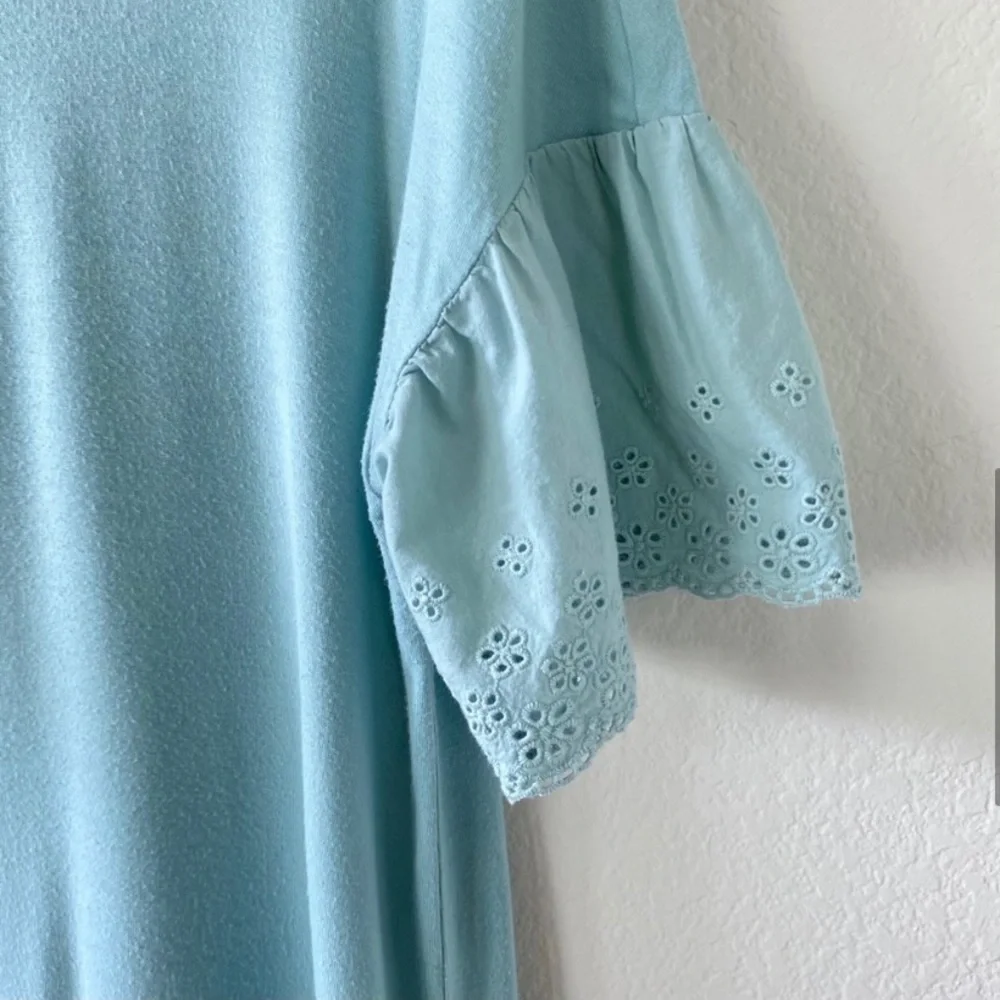 Pink Rose Top Green Size M - Picture 4 of 5